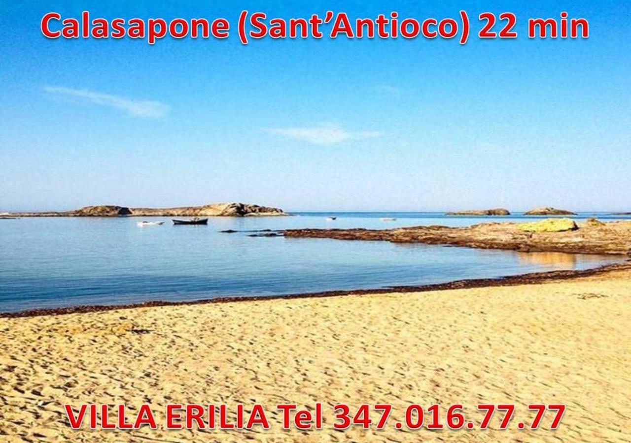 Villa Erilia San Giovanni Suergiu Ngoại thất bức ảnh