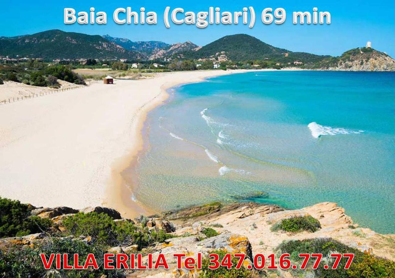 Villa Erilia San Giovanni Suergiu Ngoại thất bức ảnh